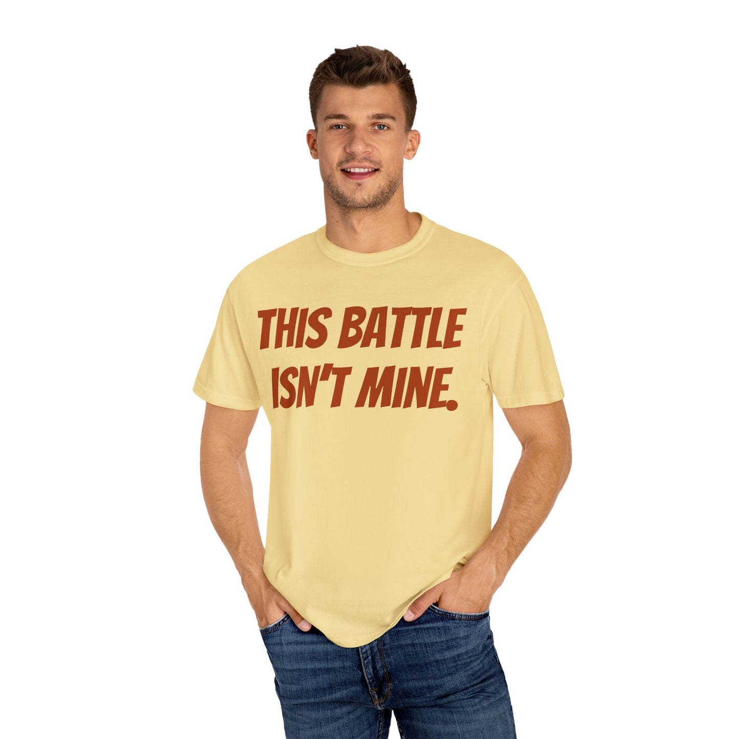 Empowering Unisex T-Shirt: "This Battle Isn't Mine" - Perfect for Activists, Casual Wear, Gift for Friends, Motivational Tee, Unique [...]