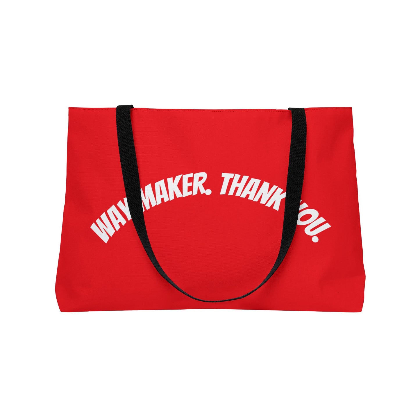 Bold Way Maker Weekender Tote Bag, Motivational Gift for Travel, Beach, Gym, Perfect for Thank You Occasions, Inspirational Tote