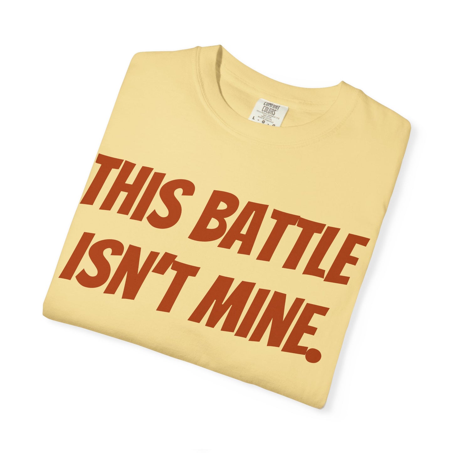 Empowering Unisex T-Shirt: "This Battle Isn't Mine" - Perfect for Activists, Casual Wear, Gift for Friends, Motivational Tee, Unique [...]
