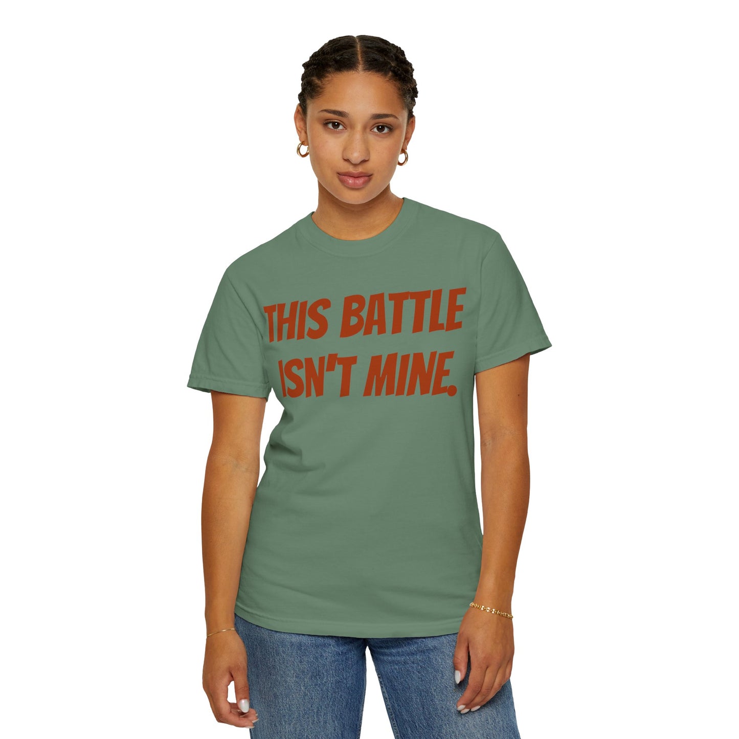 Empowering Unisex T-Shirt: "This Battle Isn't Mine" - Perfect for Activists, Casual Wear, Gift for Friends, Motivational Tee, Unique [...]