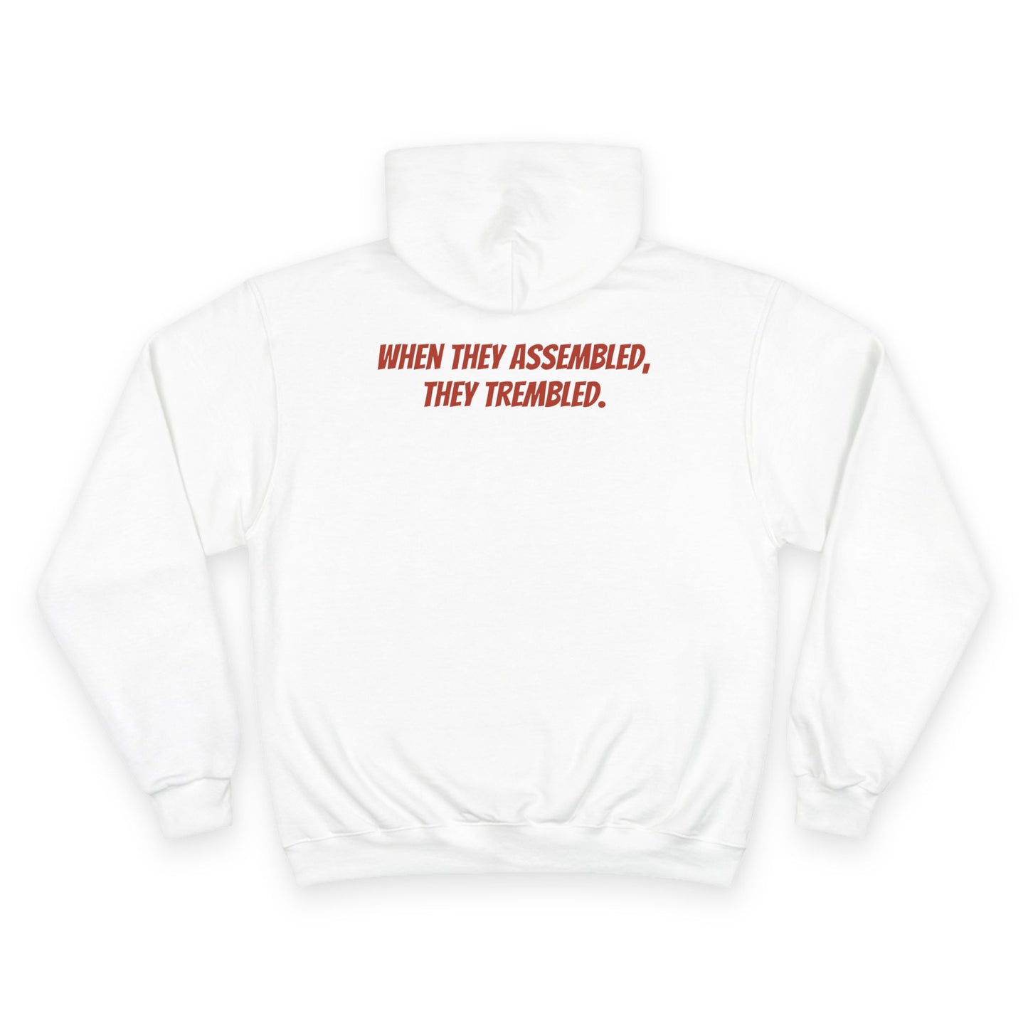 Champion Hoodie - Inspirational Quote, Unisex Sweatshirt for Comfort, Perfect Gift, Casual Wear, Everyday Style, Trendy Outfit