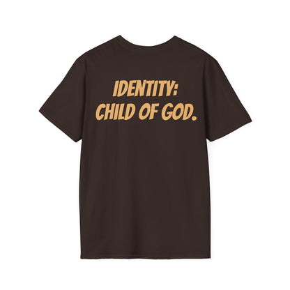 Identity Statement T-Shirt, Christian Apparel, Faith-Based Gift, Religious Tee, Inspirational Clothing, Unisex Fashion