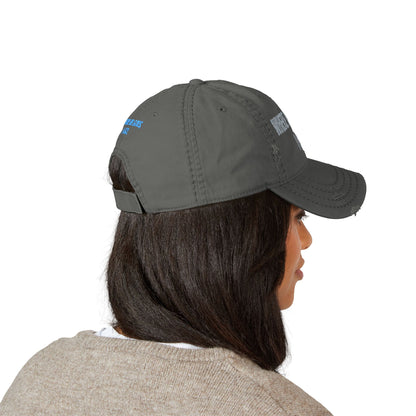 Distressed Dad Hat - Embroidered "Where He Goes, I Go" | Perfect Gift for Dads, Fun Casual Wear, Family Outings, Father's Day, [...]
