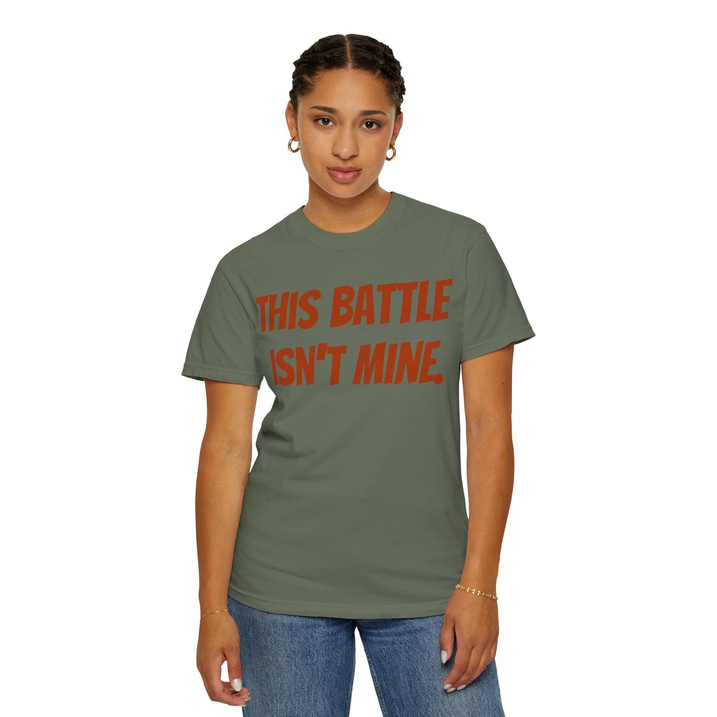 Empowering Unisex T-Shirt: "This Battle Isn't Mine" - Perfect for Activists, Casual Wear, Gift for Friends, Motivational Tee, Unique [...]