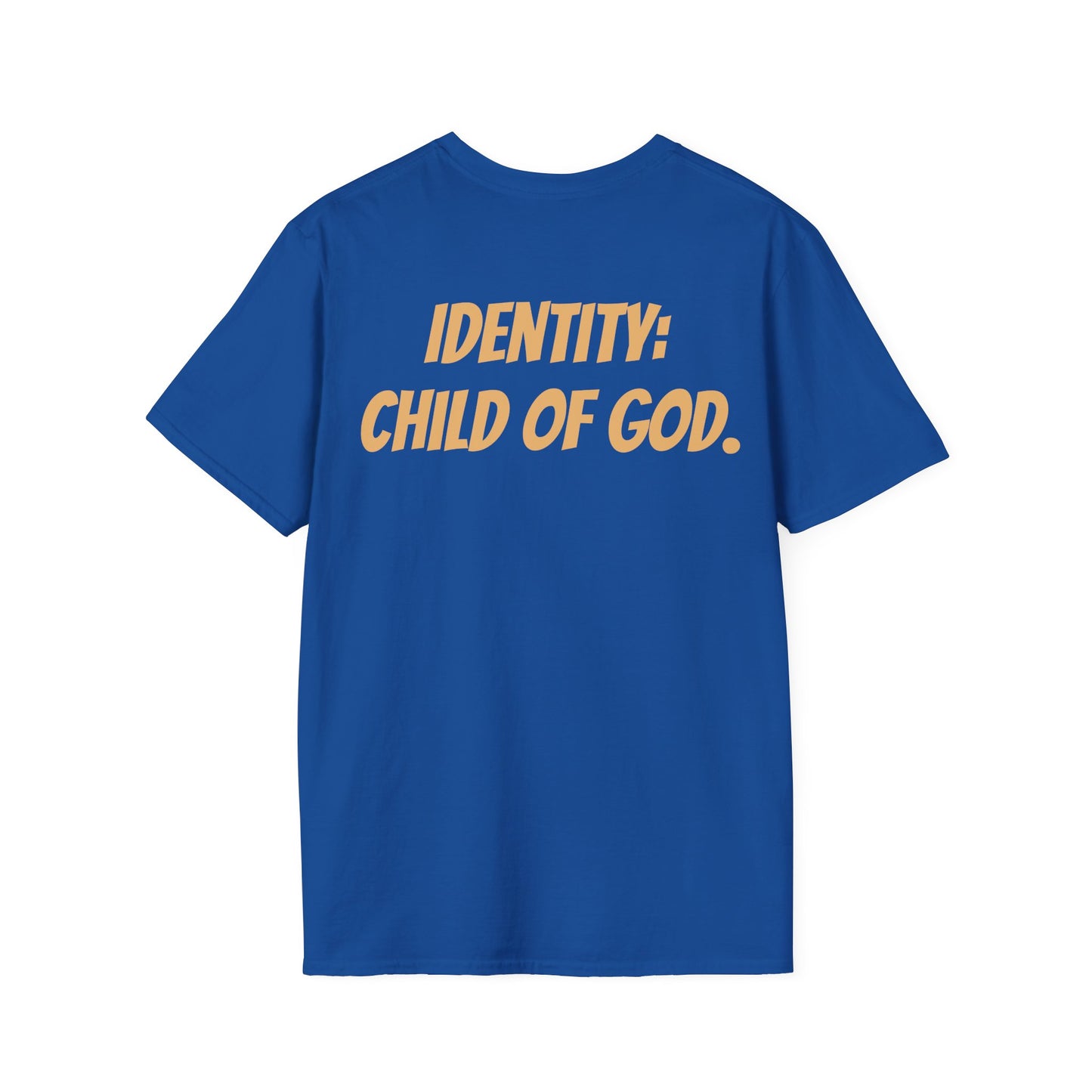 Identity Statement T-Shirt, Christian Apparel, Faith-Based Gift, Religious Tee, Inspirational Clothing, Unisex Fashion