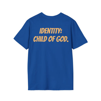 Identity Statement T-Shirt, Christian Apparel, Faith-Based Gift, Religious Tee, Inspirational Clothing, Unisex Fashion