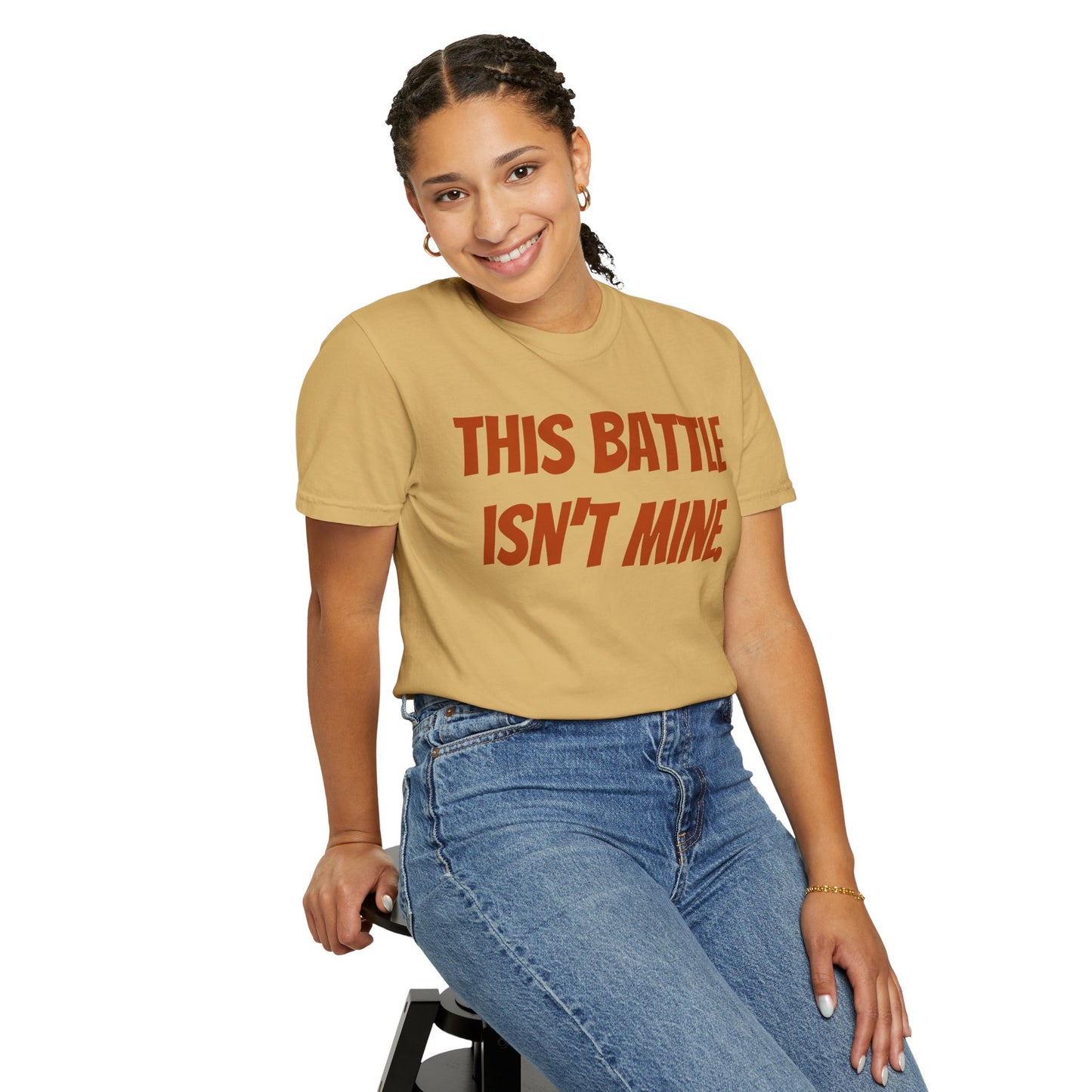 Empowering Unisex T-Shirt: "This Battle Isn't Mine" - Perfect for Activists, Casual Wear, Gift for Friends, Motivational Tee, Unique [...]