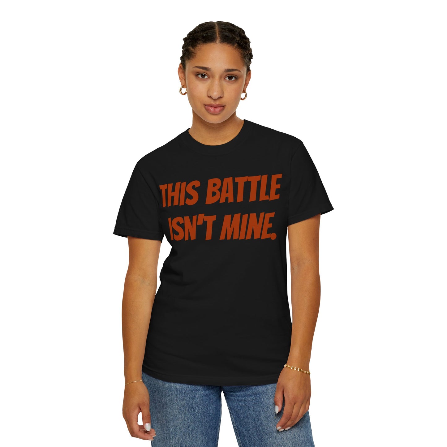 Empowering Unisex T-Shirt: "This Battle Isn't Mine" - Perfect for Activists, Casual Wear, Gift for Friends, Motivational Tee, Unique [...]