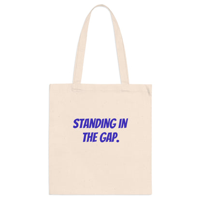 Inspirational Tote Bag - Faithful Prayer Support, Motivational Gift, Eco-Friendly Shopping, Daily Use, Empowerment Quote