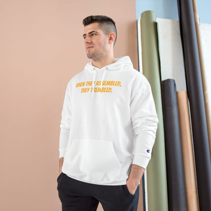 Champion Hoodie - Inspirational Quote, Unisex Sweatshirt for Comfort, Perfect Gift, Casual Wear, Everyday Style, Trendy Outfit