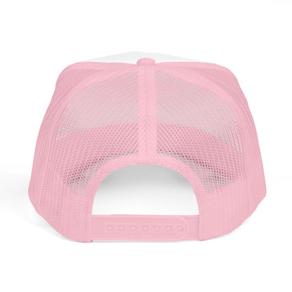 His Grace Made Me Foam Trucker Hat, Faith-Based Cap, Stylish Embroidered Hat, Gifts for Believers, Religious Apparel