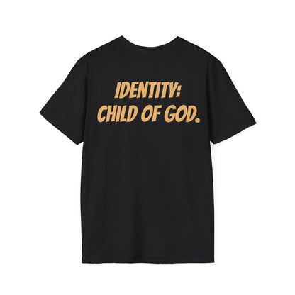 Identity Statement T-Shirt, Christian Apparel, Faith-Based Gift, Religious Tee, Inspirational Clothing, Unisex Fashion