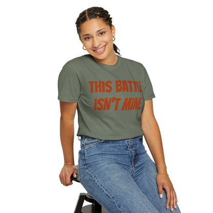 Empowering Unisex T-Shirt: "This Battle Isn't Mine" - Perfect for Activists, Casual Wear, Gift for Friends, Motivational Tee, Unique [...]