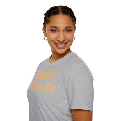 Identity Statement T-Shirt, Christian Apparel, Faith-Based Gift, Religious Tee, Inspirational Clothing, Unisex Fashion