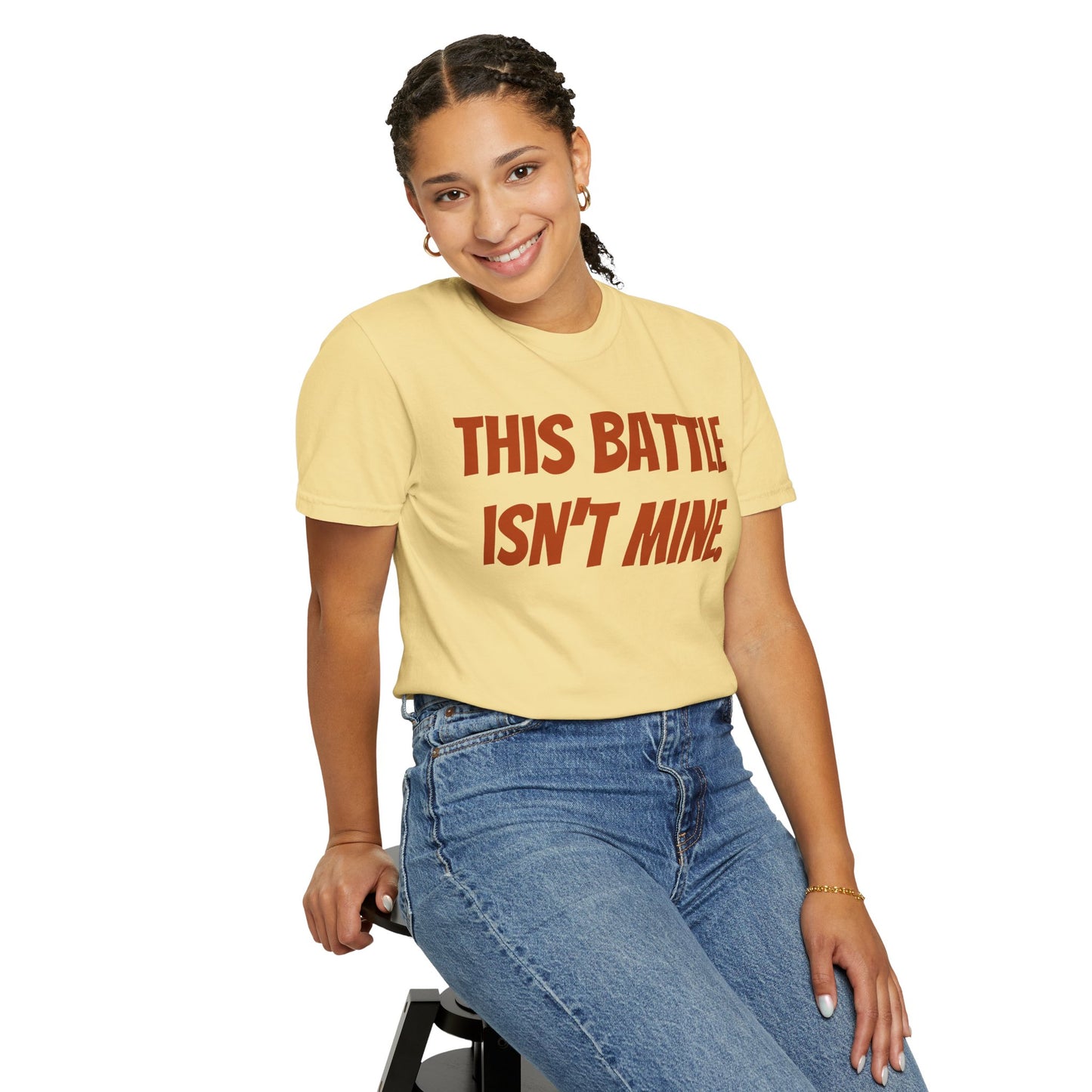 Empowering Unisex T-Shirt: "This Battle Isn't Mine" - Perfect for Activists, Casual Wear, Gift for Friends, Motivational Tee, Unique [...]