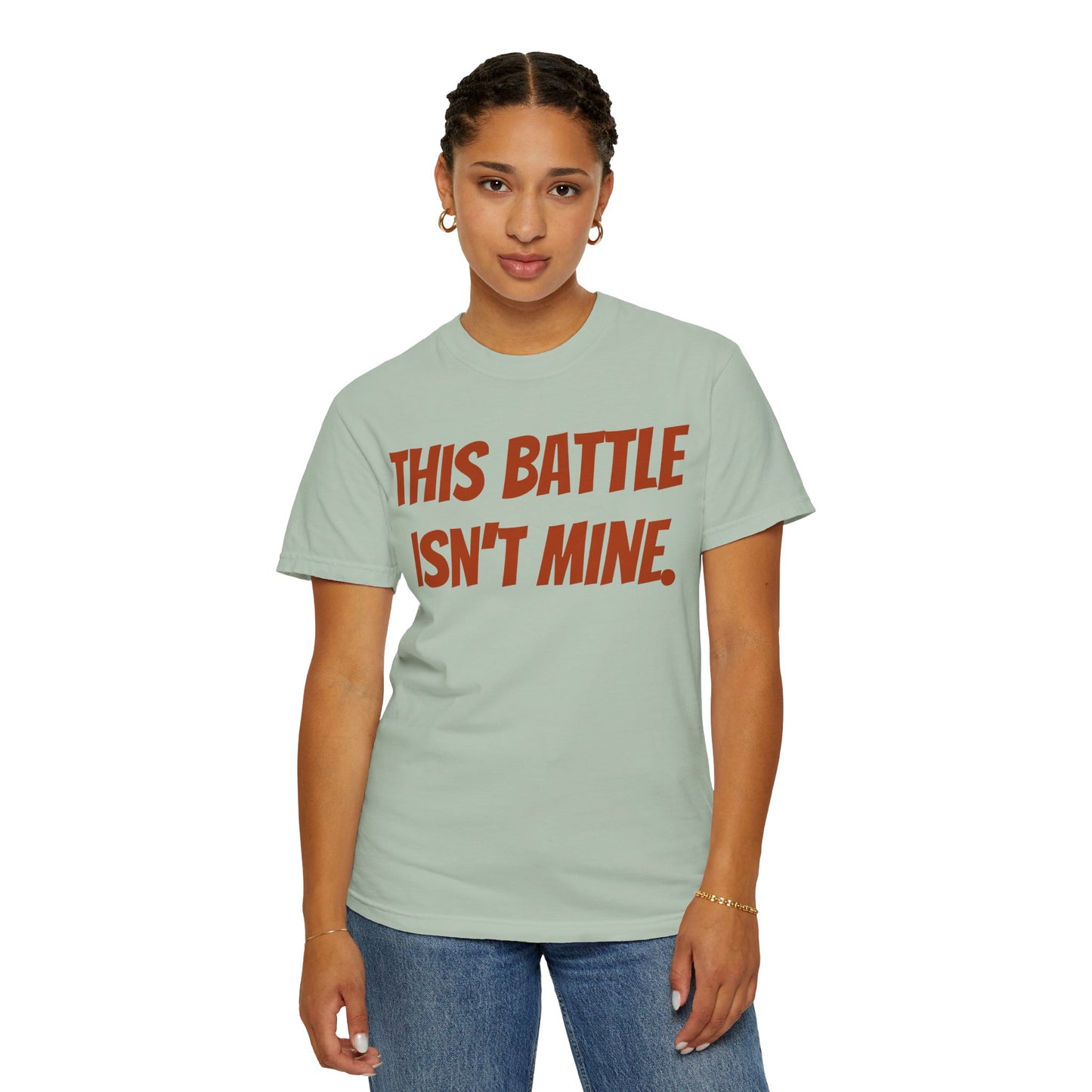 Empowering Unisex T-Shirt: "This Battle Isn't Mine" - Perfect for Activists, Casual Wear, Gift for Friends, Motivational Tee, Unique [...]