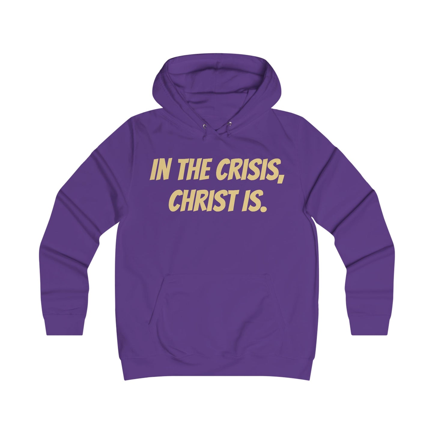 Inspirational College Hoodie, Faith-Based Sweatshirt, Motivational Hoodie, Christian Apparel, Cozy Casual Wear