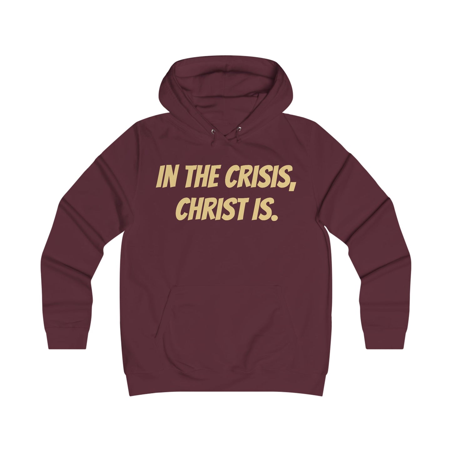 Inspirational College Hoodie, Faith-Based Sweatshirt, Motivational Hoodie, Christian Apparel, Cozy Casual Wear