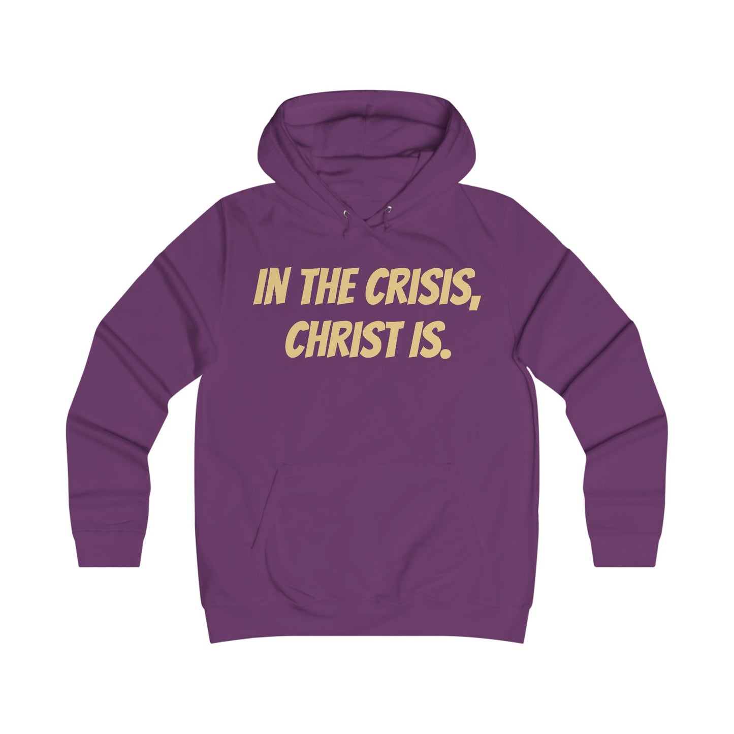 Inspirational College Hoodie, Faith-Based Sweatshirt, Motivational Hoodie, Christian Apparel, Cozy Casual Wear