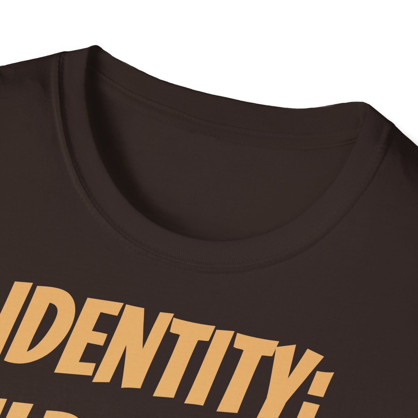 Identity Statement T-Shirt, Christian Apparel, Faith-Based Gift, Religious Tee, Inspirational Clothing, Unisex Fashion