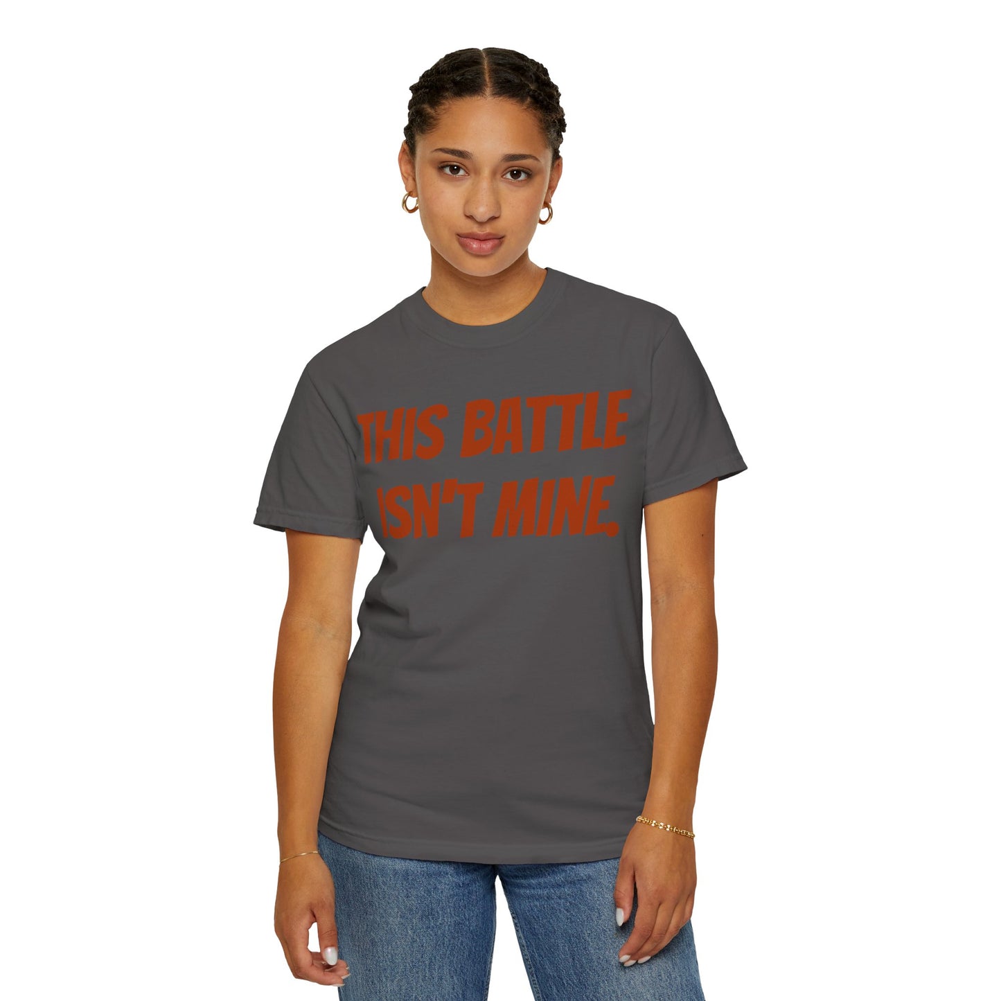 Empowering Unisex T-Shirt: "This Battle Isn't Mine" - Perfect for Activists, Casual Wear, Gift for Friends, Motivational Tee, Unique [...]