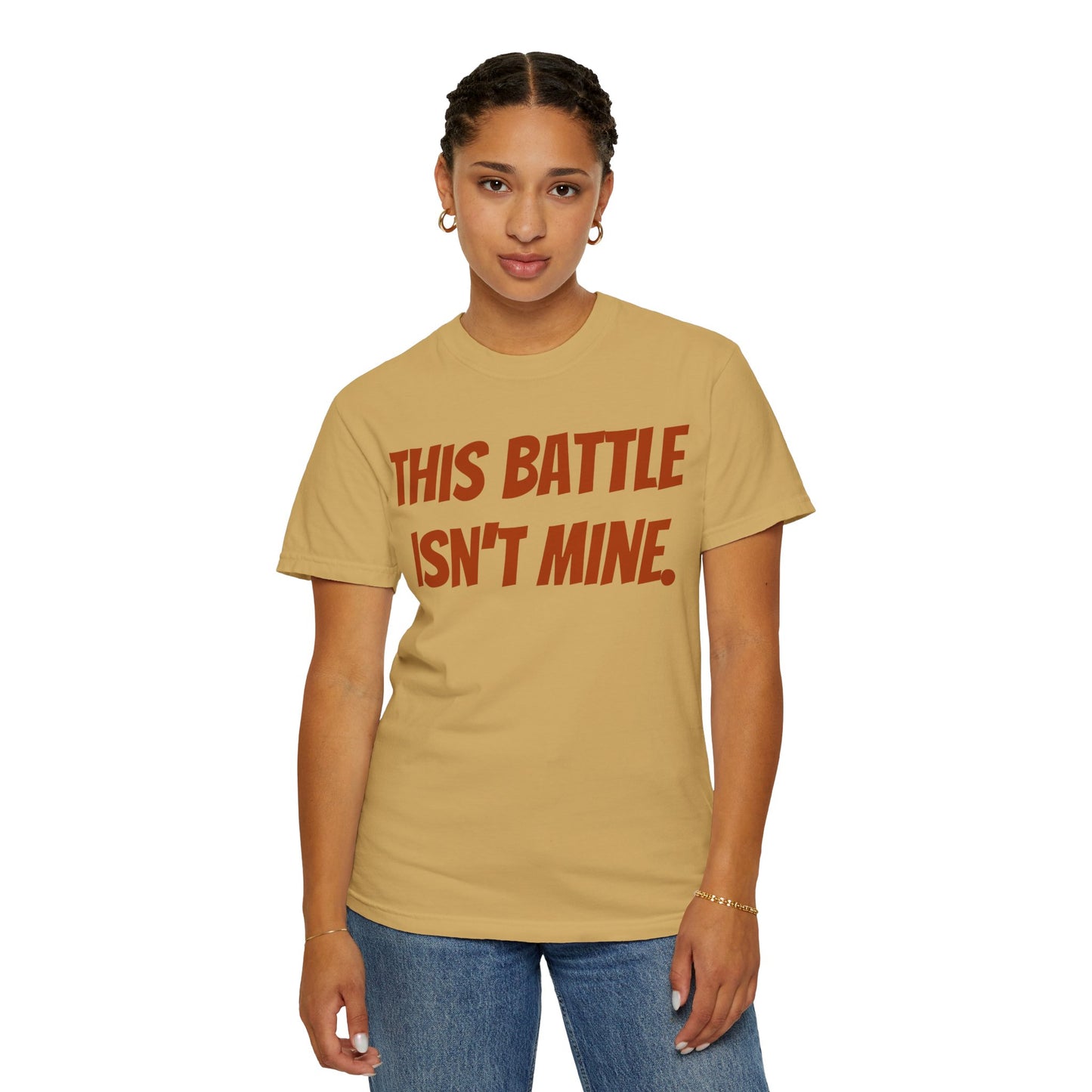 Empowering Unisex T-Shirt: "This Battle Isn't Mine" - Perfect for Activists, Casual Wear, Gift for Friends, Motivational Tee, Unique [...]