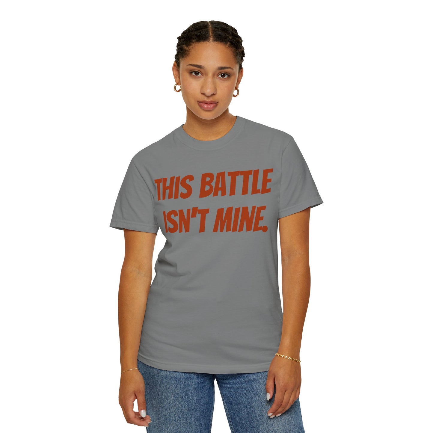 Empowering Unisex T-Shirt: "This Battle Isn't Mine" - Perfect for Activists, Casual Wear, Gift for Friends, Motivational Tee, Unique [...]