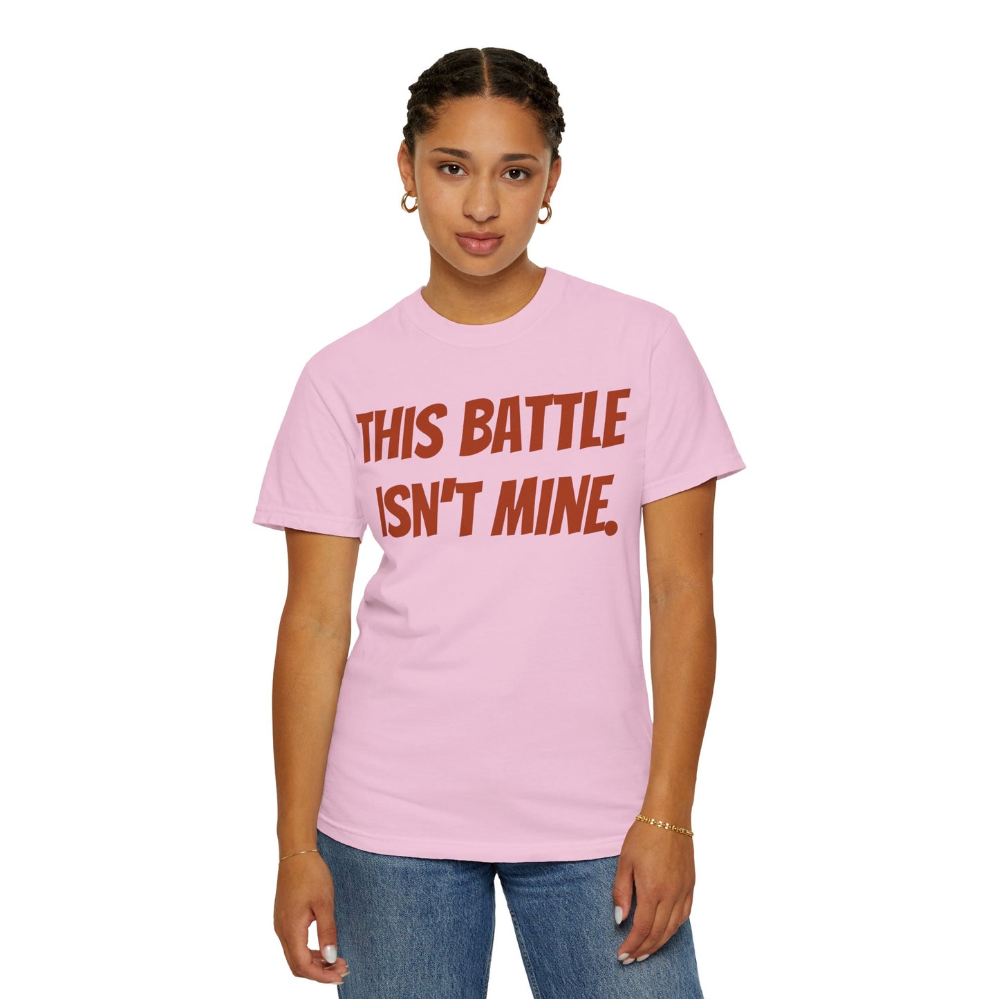 Empowering Unisex T-Shirt: "This Battle Isn't Mine" - Perfect for Activists, Casual Wear, Gift for Friends, Motivational Tee, Unique [...]