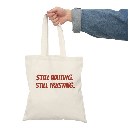 Natural Tote Bag - Motivational Quote Tote, Eco-Friendly Shopping Bag, Inspirational Gift, Reusable Canvas Bag, Everyday Carry Bag