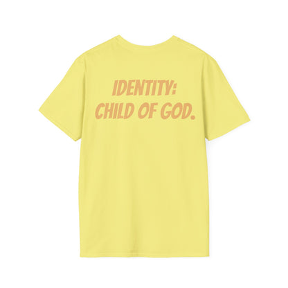 Identity Statement T-Shirt, Christian Apparel, Faith-Based Gift, Religious Tee, Inspirational Clothing, Unisex Fashion