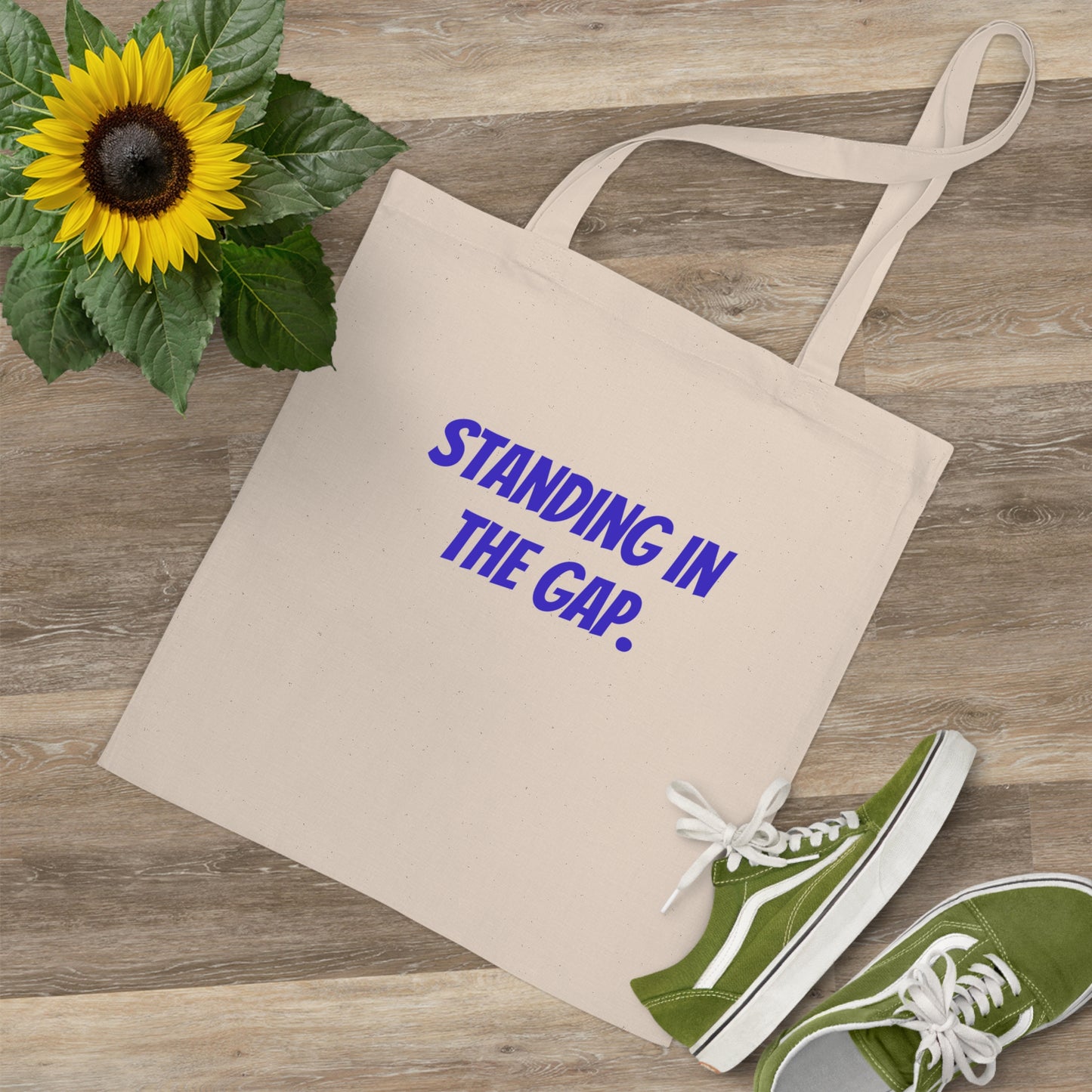 Inspirational Tote Bag - Faithful Prayer Support, Motivational Gift, Eco-Friendly Shopping, Daily Use, Empowerment Quote